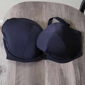 BLACK Curvy Kate Front Snap Bra - US 36G UK 36F